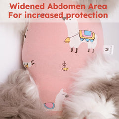 Back Velcro opening on Hpetppy recovery suit supports easy eating and movement