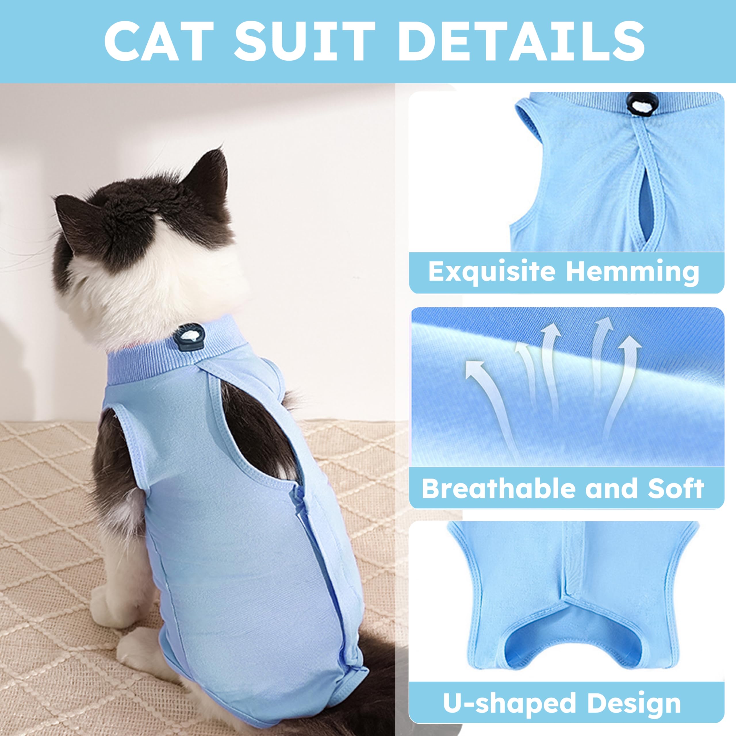 Hpetppy blue recovery fabric emphasizes breathability and movement during recovery.