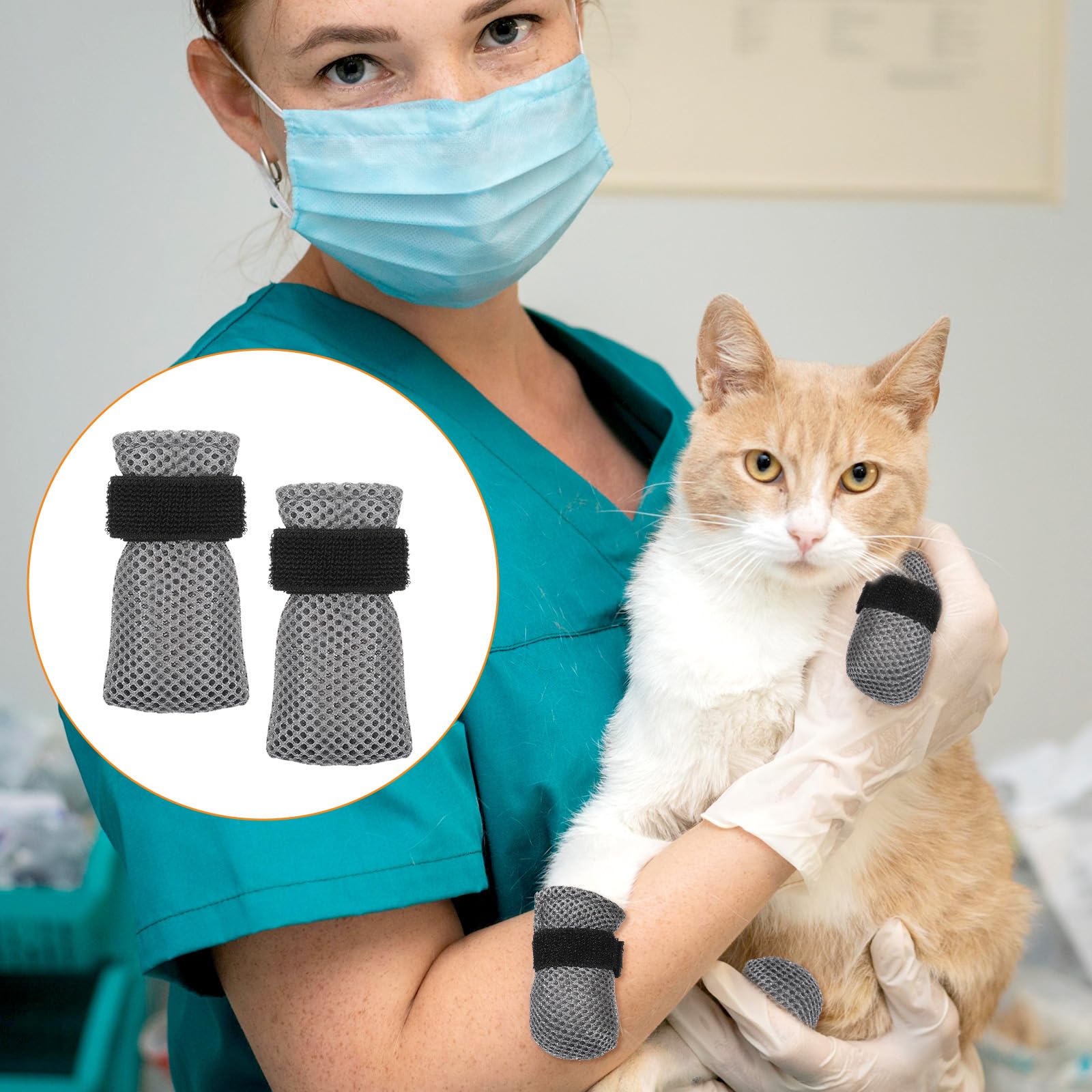 Hpmjz cat mittens easy-care-cleaning simplifies pet care routines.