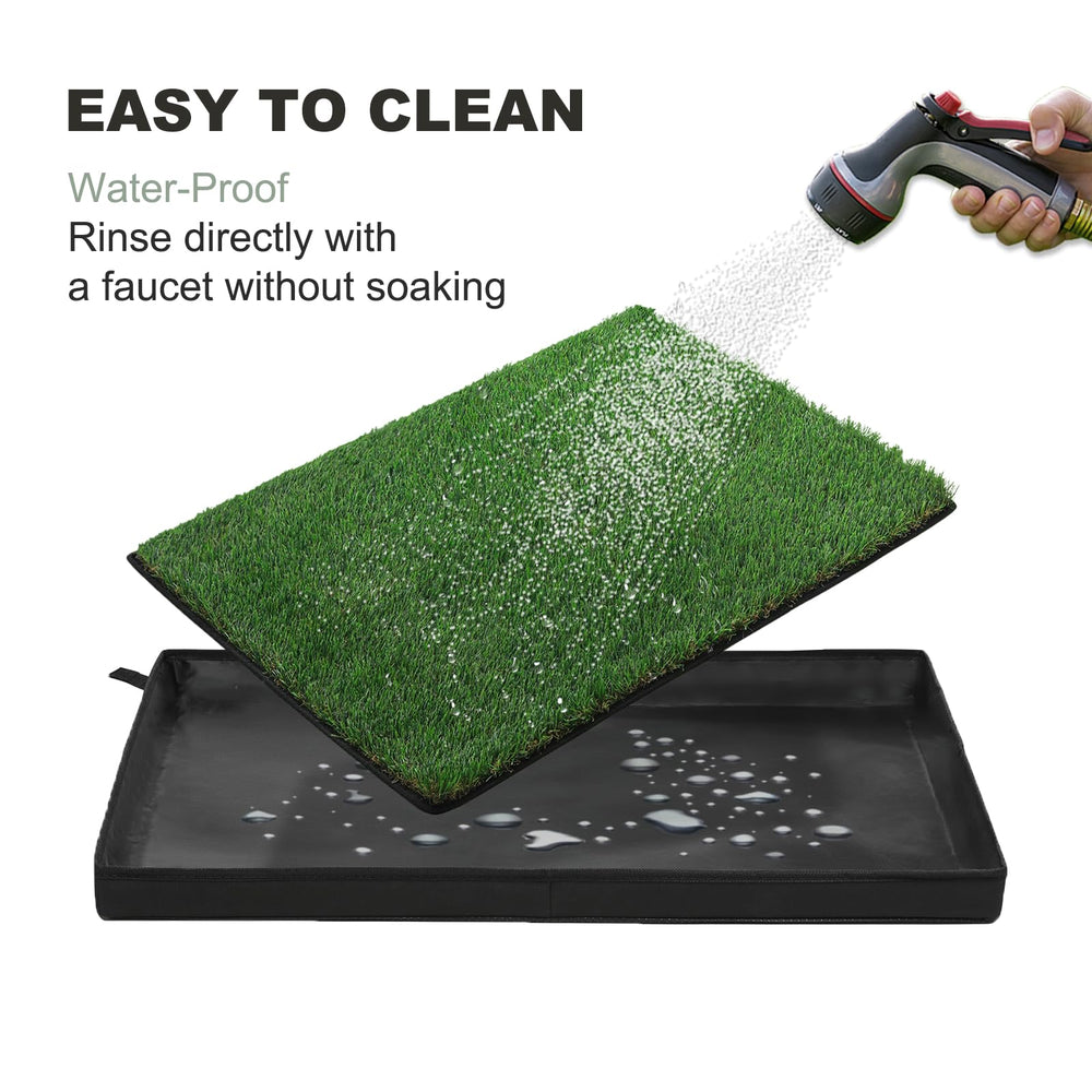 HQ4US 4LEGS balcony potty solution ideal for dogs during potty training.