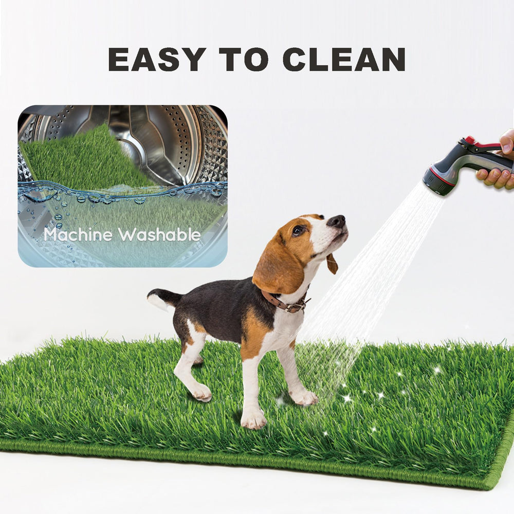 HQ4US 4LEGS indoor-outdoor dog potty for balconies and weather constraints