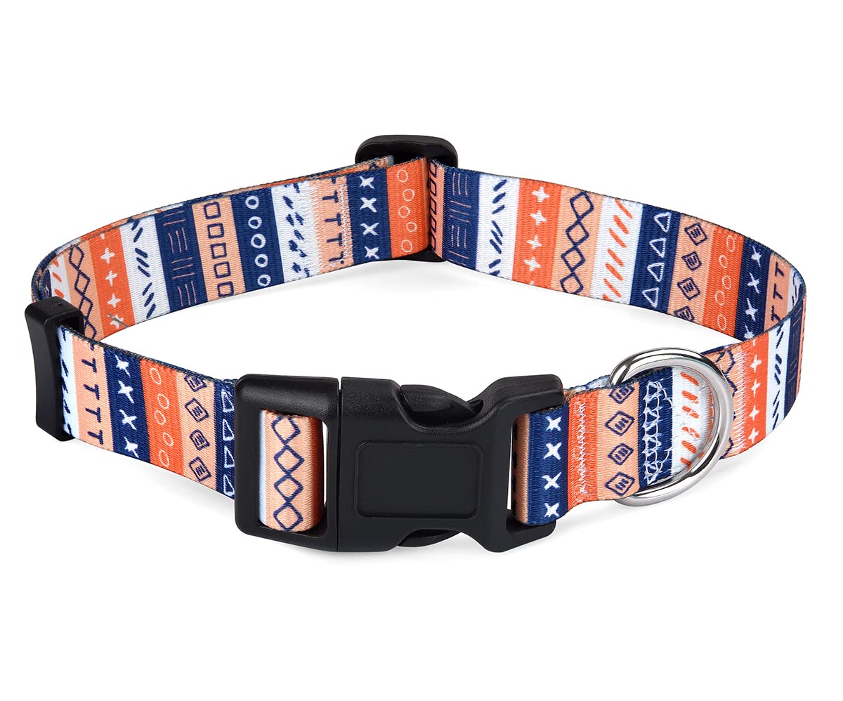 HQYDDMI dog collar soft polyester close-up for gentle feel and durability