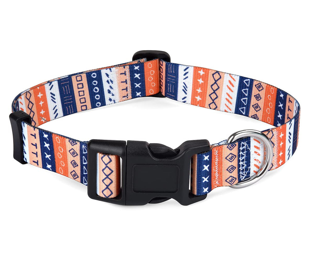 HQYDDMI dog collar soft polyester close-up for gentle feel and durability