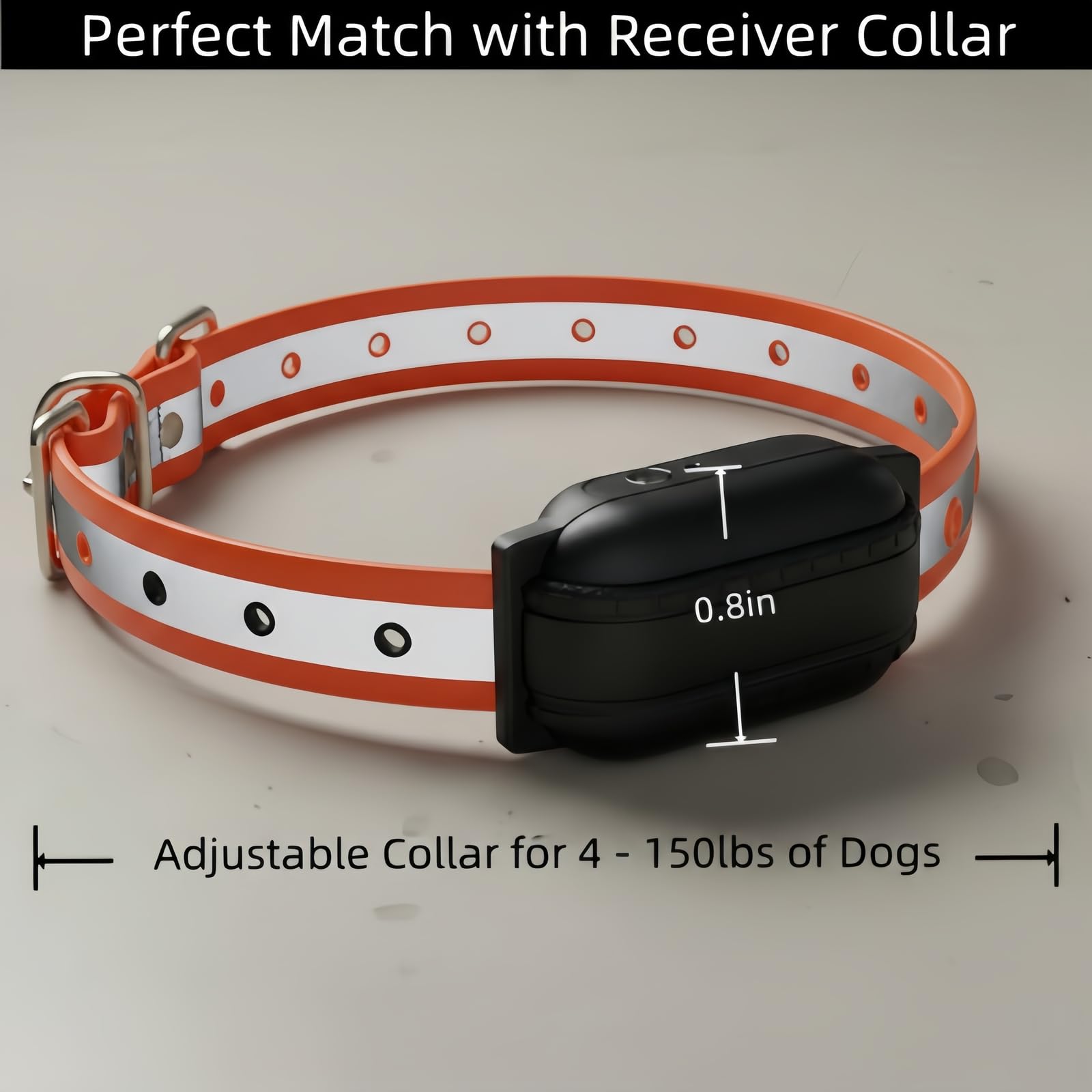 HRRVEE TPU waterproof strap close-up highlights durable odorless material for outdoor use.