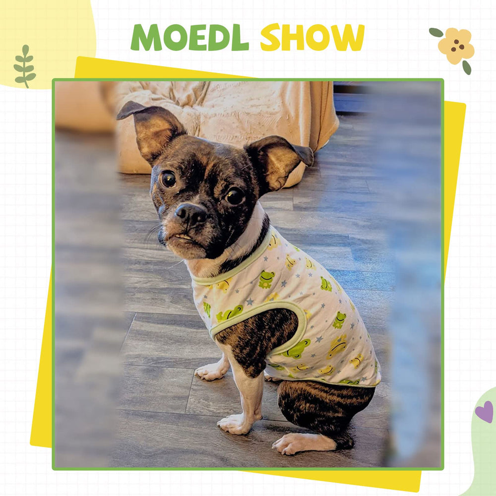 HRTTSY small dog shirt machine washable care for easy cleaning.