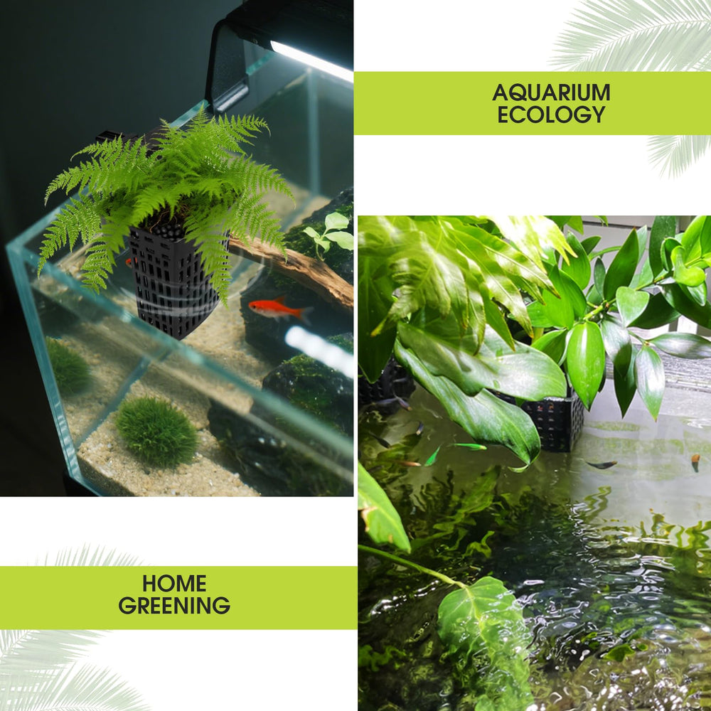 HSDJLXZ hollow-design plant holder promotes smooth water flow and healthier roots.
