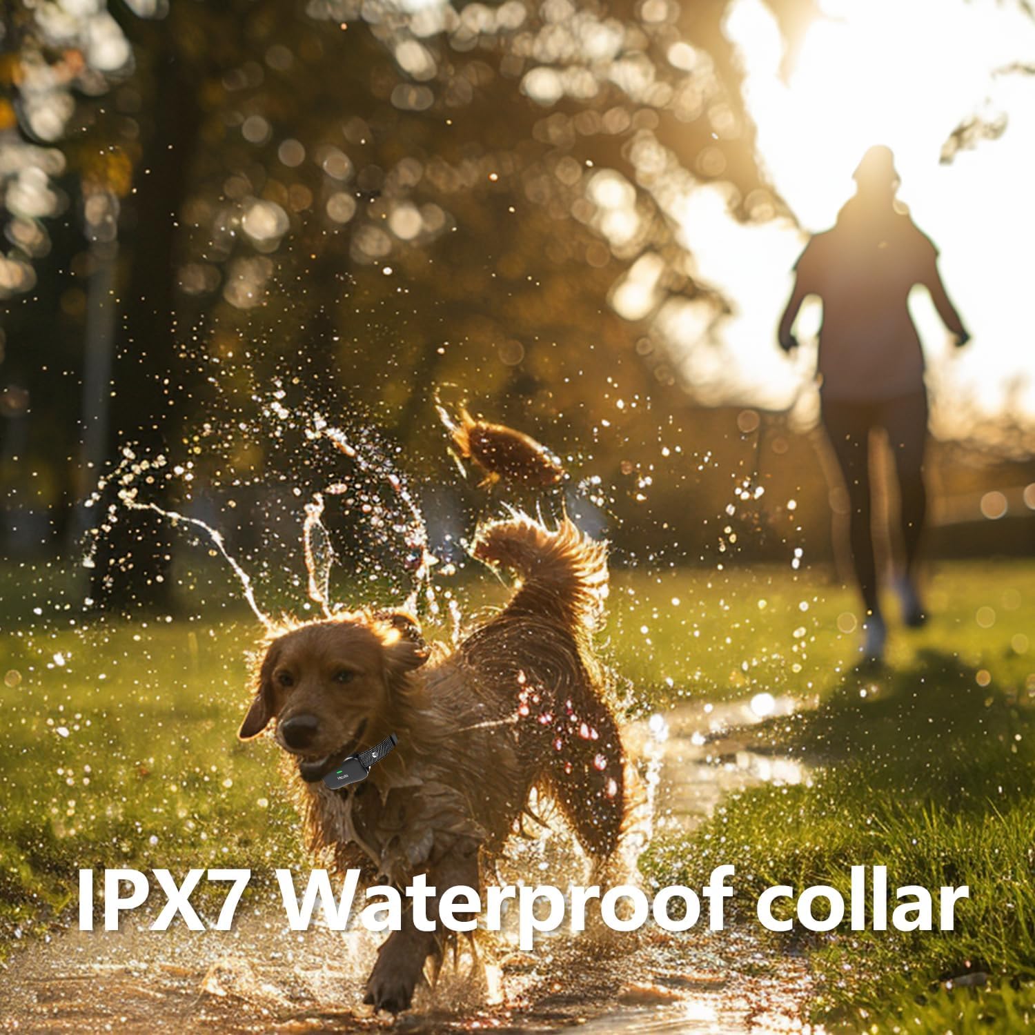 Htcuto X3 3-training-modes enable gentle feedback options for dogs.