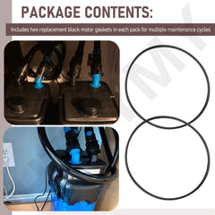 HTJYMY Cascade-compatible gaskets for 700/1000/1200 models ensuring proper fit.