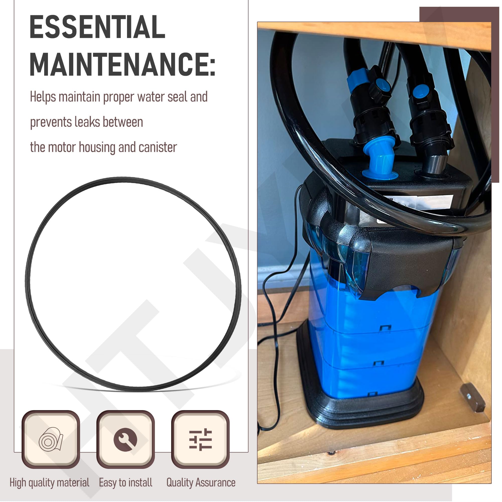 HTJYMY packaging two gaskets enabling regular maintenance cycles.