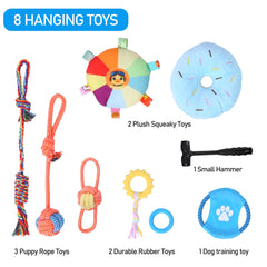 Huagerl Puppy Play Gym dog and cat enjoying enrichment