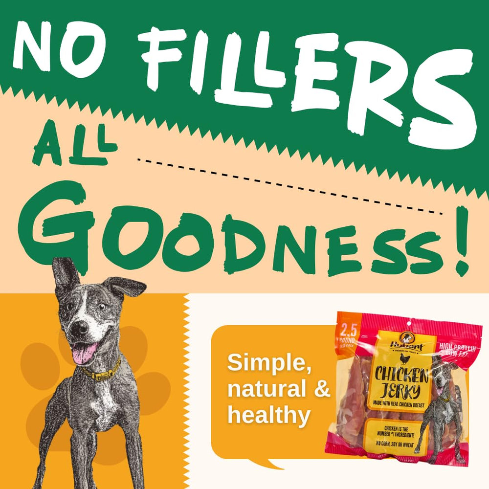 Hubert Premium Dog Treats omega-3 rich content supports healthy skin and coat.