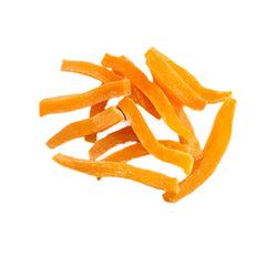 Hubert Premium Dog Treats Sweet Potato Fries ingredients reveal 100% sweet potatoes with no artificial additives.