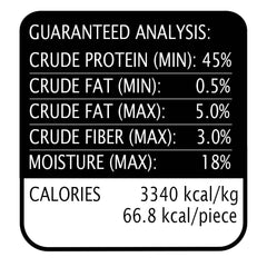 Hubert Premium training-treat; duck jerky ideal for obedience cues