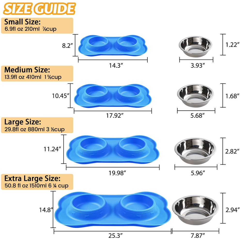 Hubulk anti-slip-silicone-mat prevents spills during meals