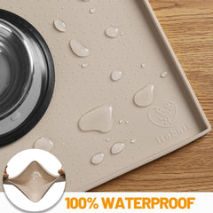 Hubulk dog feeding mat dishwasher-safe and easy to clean