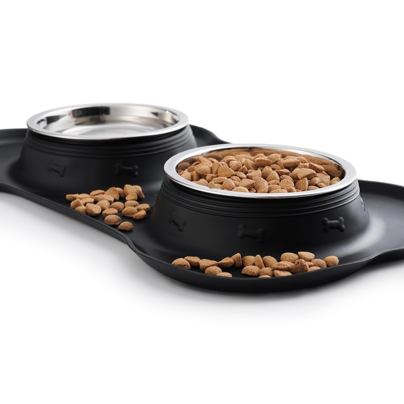 Hubulk bowls are dishwasher-safe for easy cleanup after feeding.