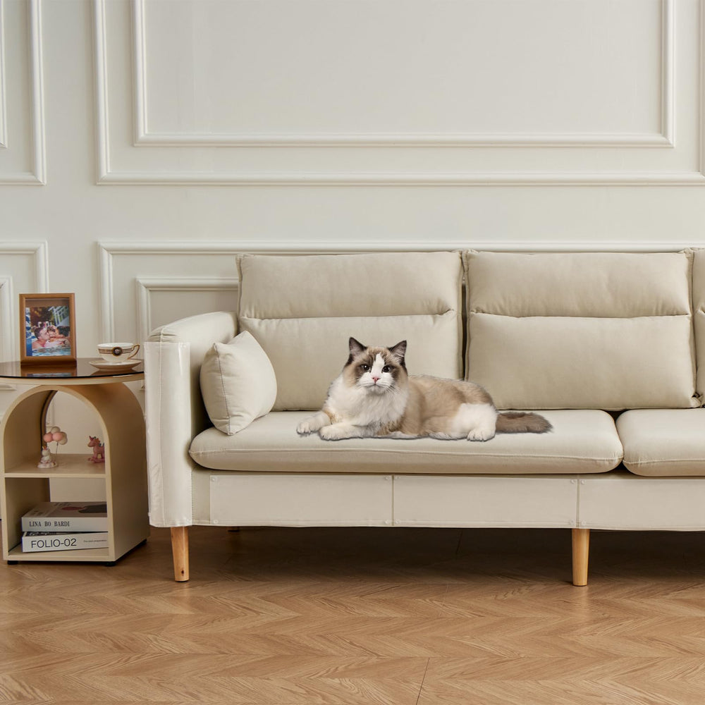 HUDLL daily-use-protection-setup shows quick, reusable furniture cover