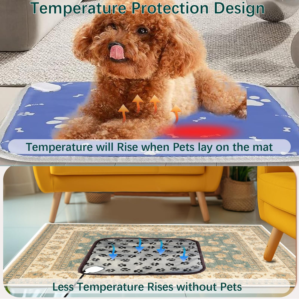 HUENLYEL calentador para mascotas ideal en invierno para mantener a tu perro o gato cómodo.