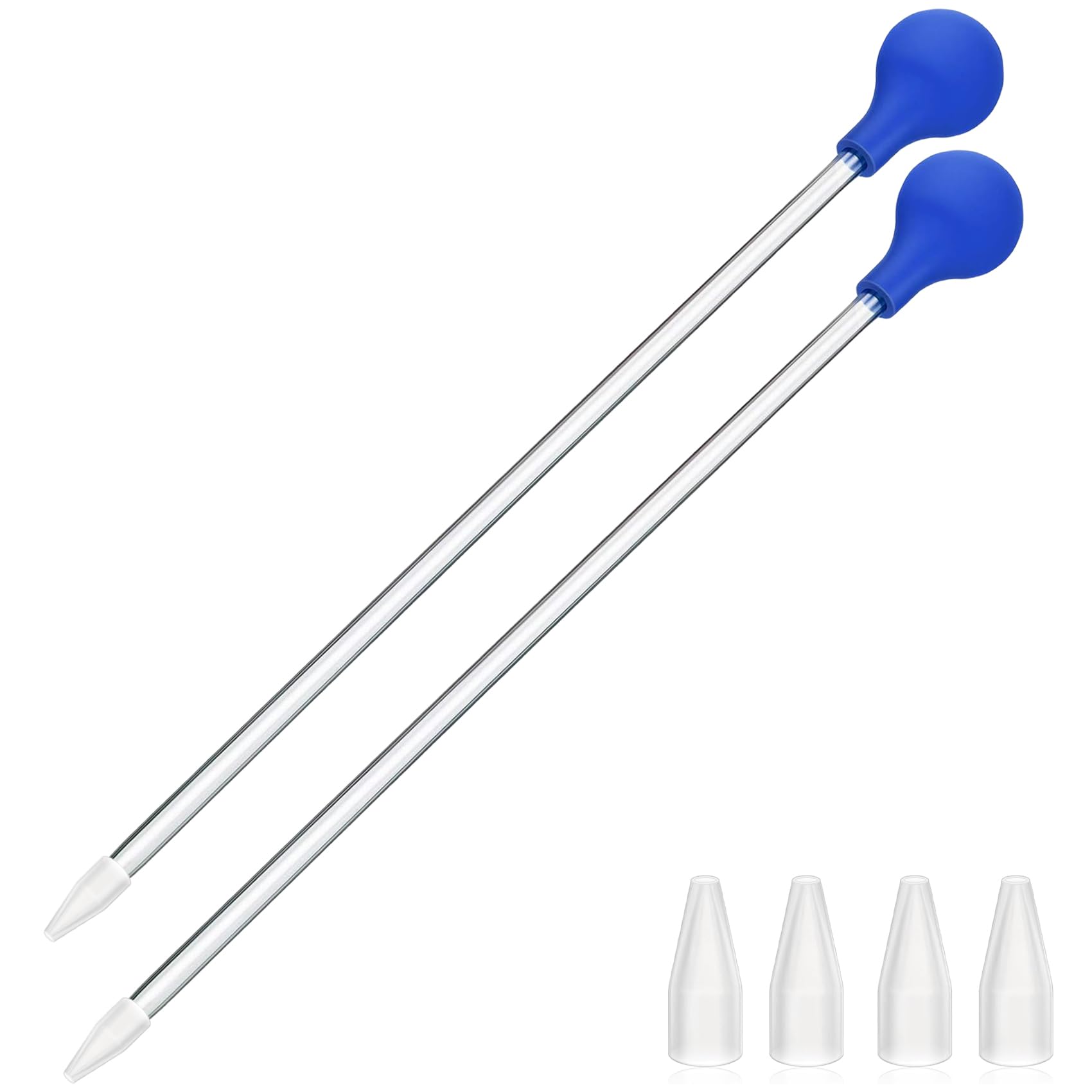 Hufopik 18.5-inch pipette reaching deep tank areas for precise feeding