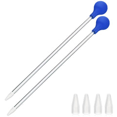 Hufopik 18.5-inch pipette reaching deep tank areas for precise feeding