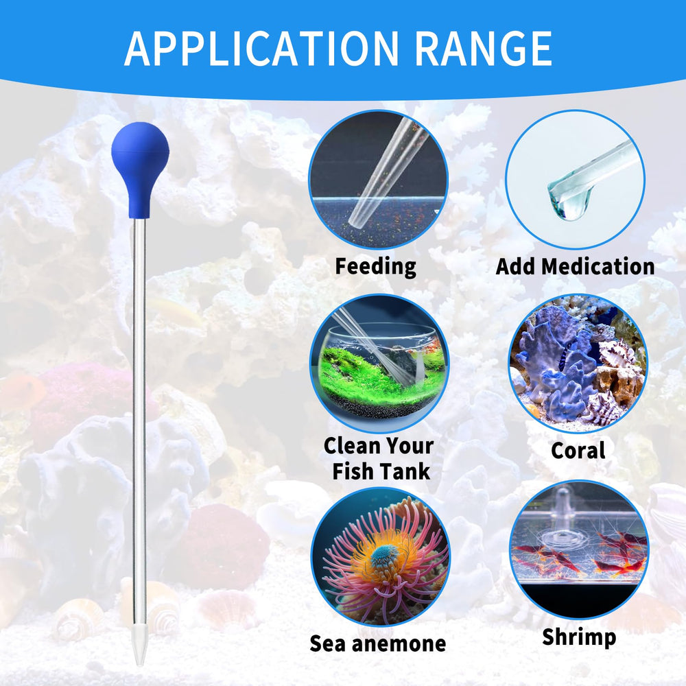 Hufopik long pipette supports brine shrimp feeding with minimal disturbance