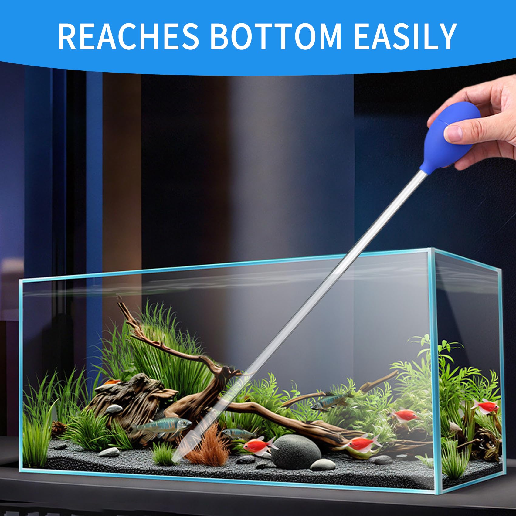 Hufopik coral feeding setup targets spots and reduces debris
