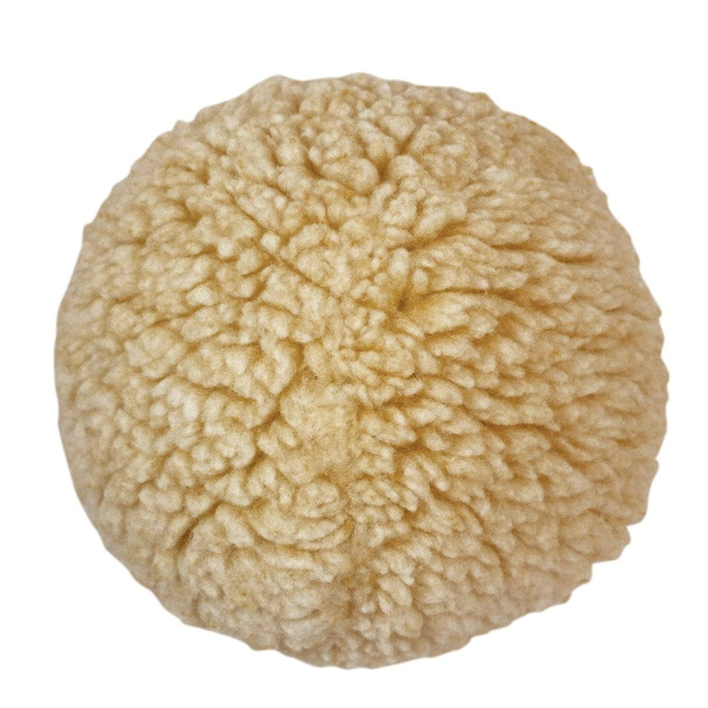 HuggleHounds Plush Ball Toy close-up shows soft HuggleFleece for cozy cuddle play.