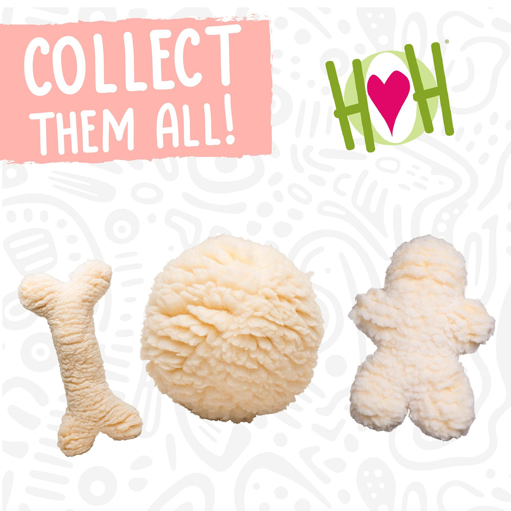 HuggleHounds Tartan Tidings 24-inch plush bone supports interactive games and companionship.