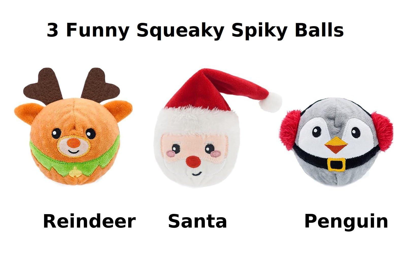 HugSmart Joyful Spiky Ball plush cover with soft texture for cuddly play.