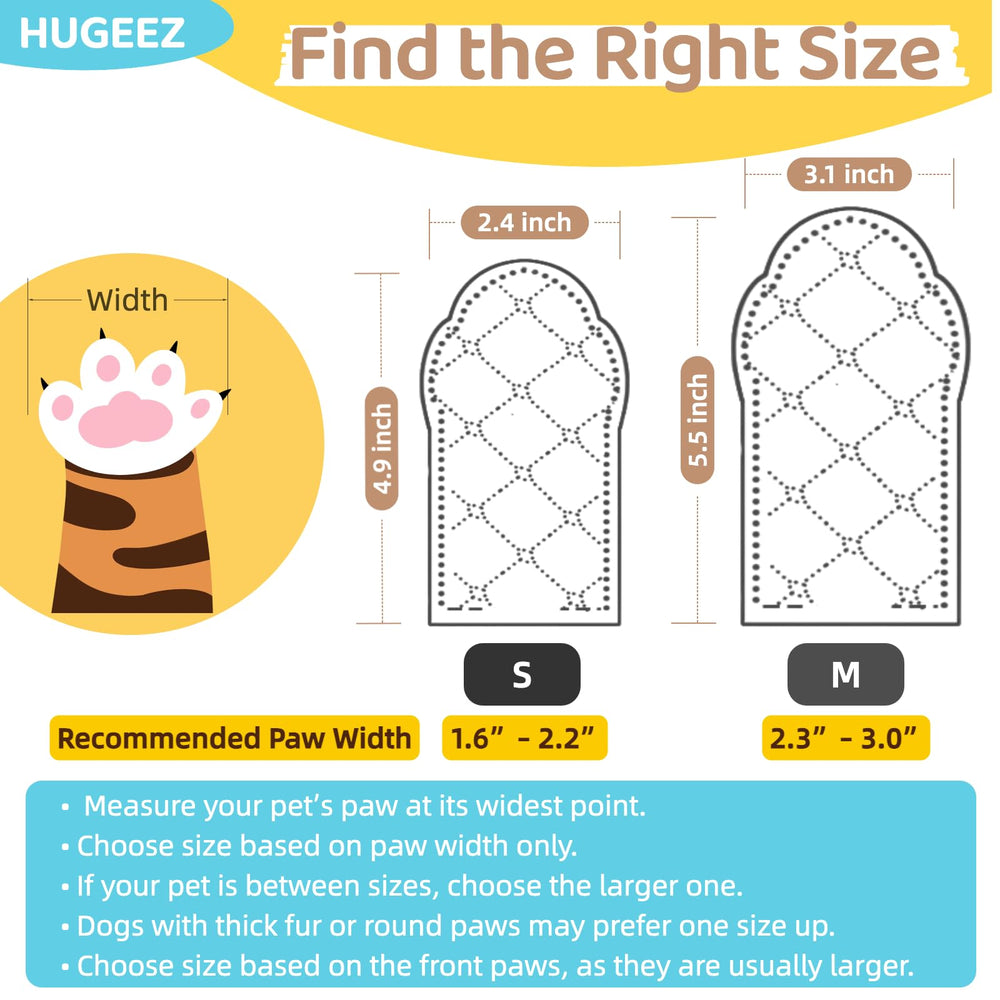 HUGEEZ breathable booties with soft interior for comfort