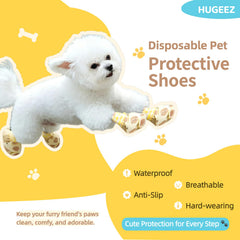 HUGEEZ paw protectors waterproof for wet weather protection