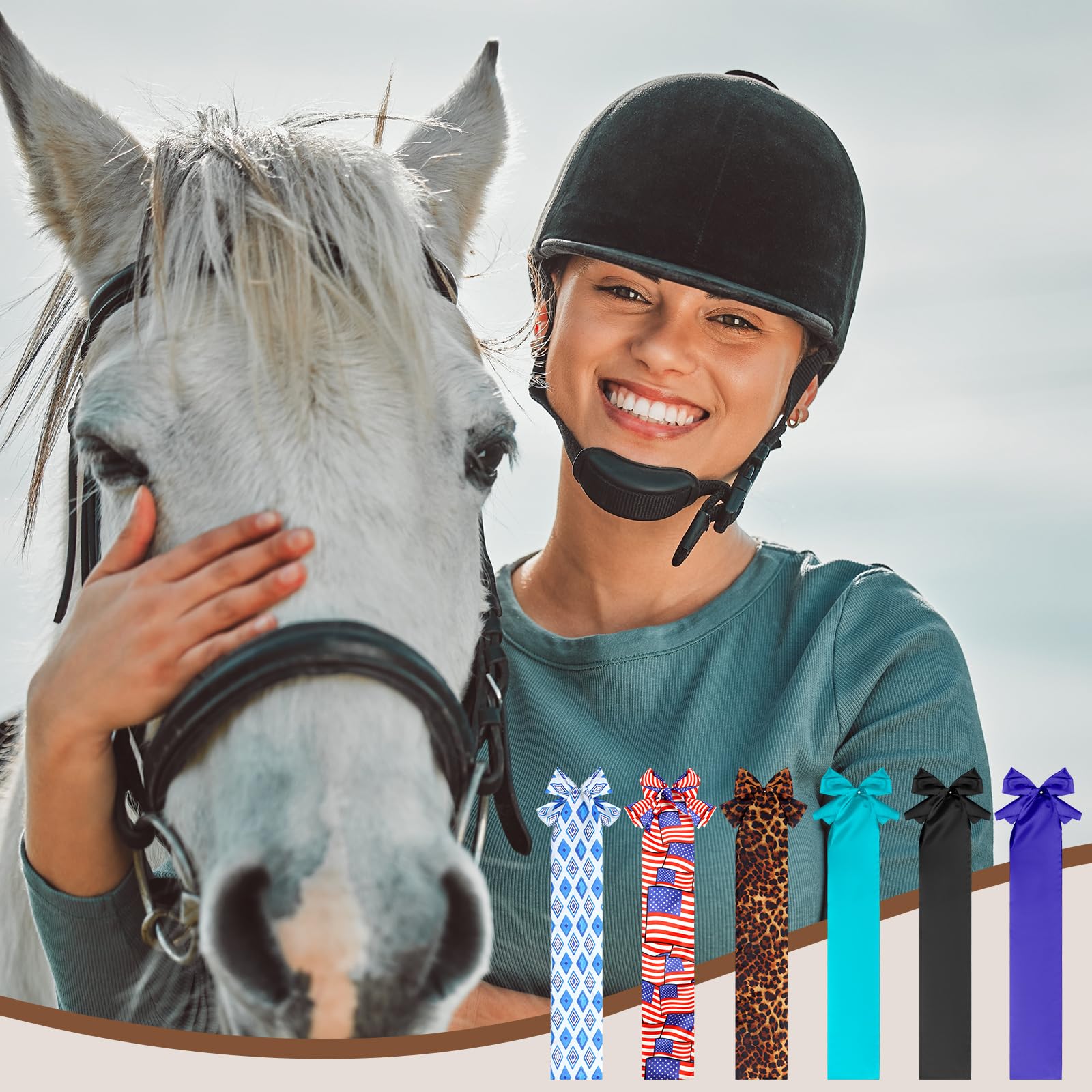 Huhumy horse tail bag geometric design combines style with durable guard