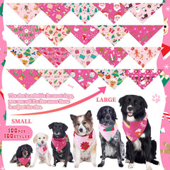 Huhumy soft polyester bandana fabric keeps pets comfortable during holiday wear