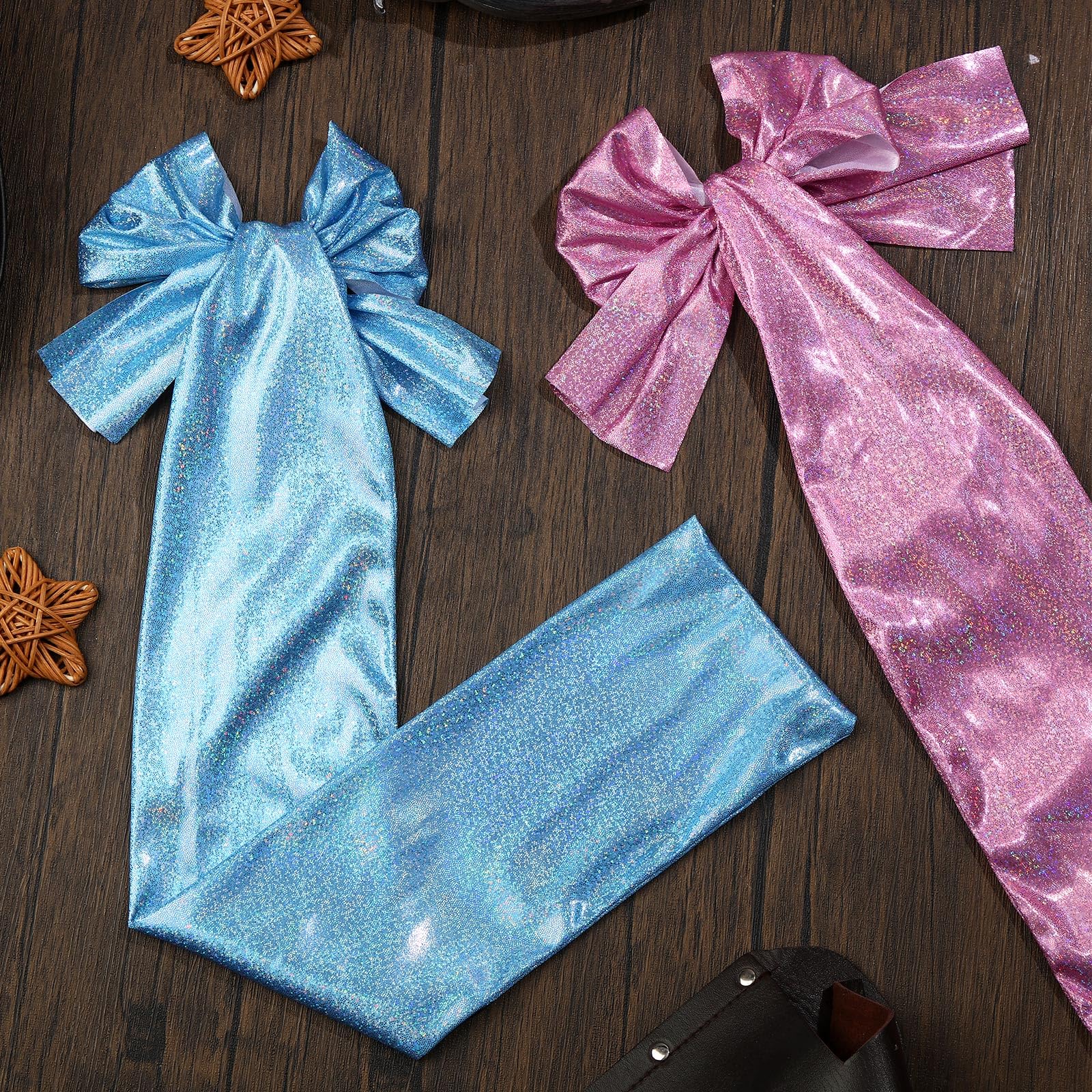 Huhumy 6-design set offers versatile styling and tail protection.