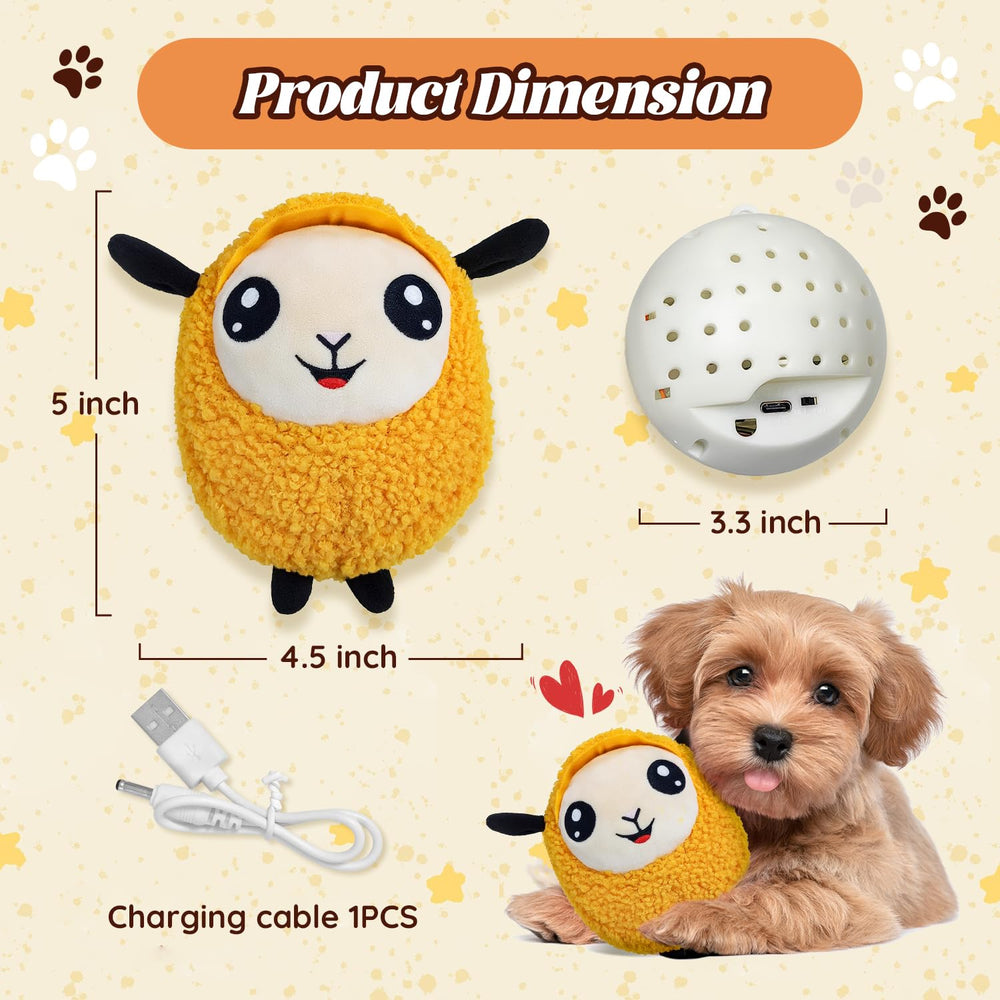 Huimpet dog toy in garden scene demonstrates wide outdoor play suitability