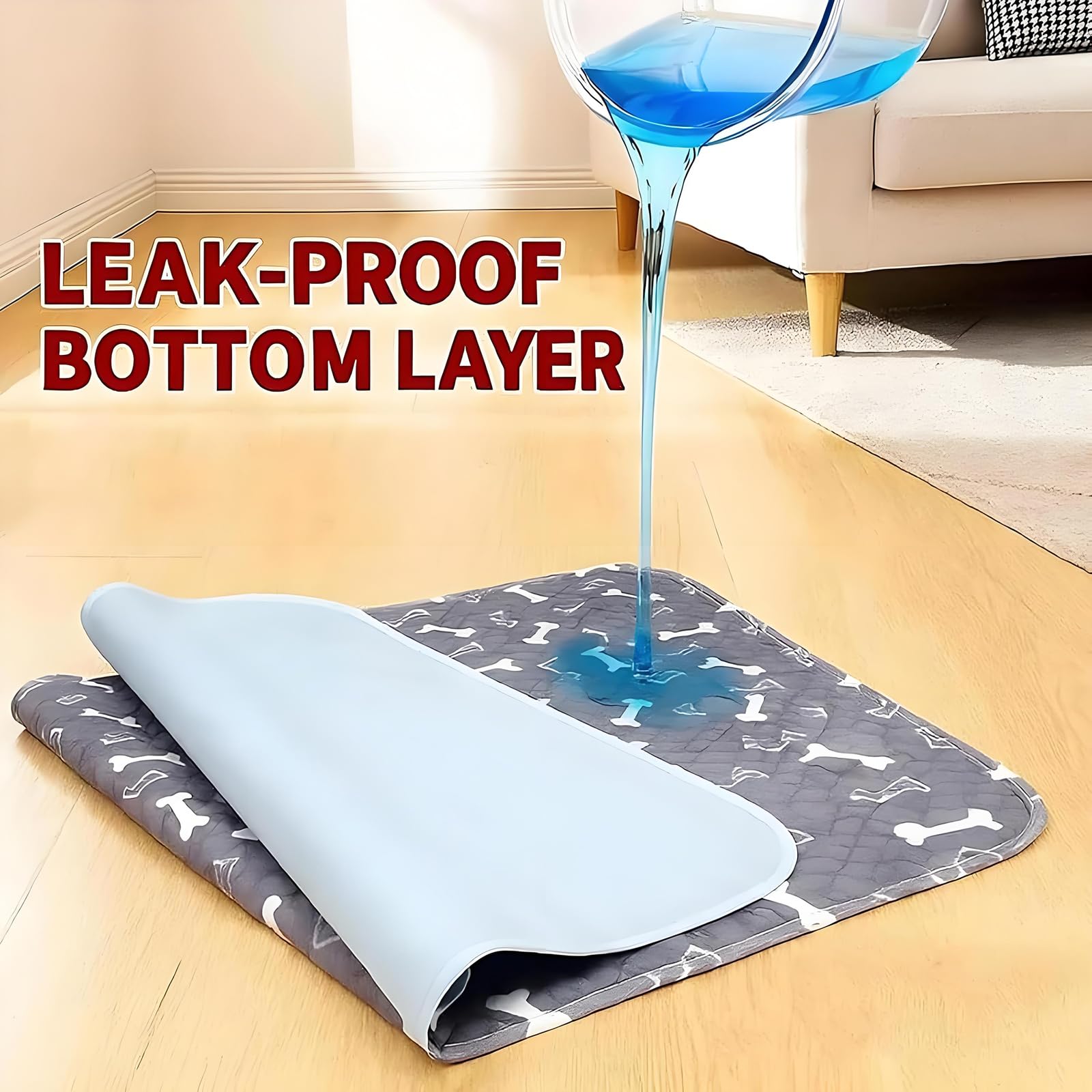 Huiteng XR 4-layer leak-proof pad close-up highlights absorbent core