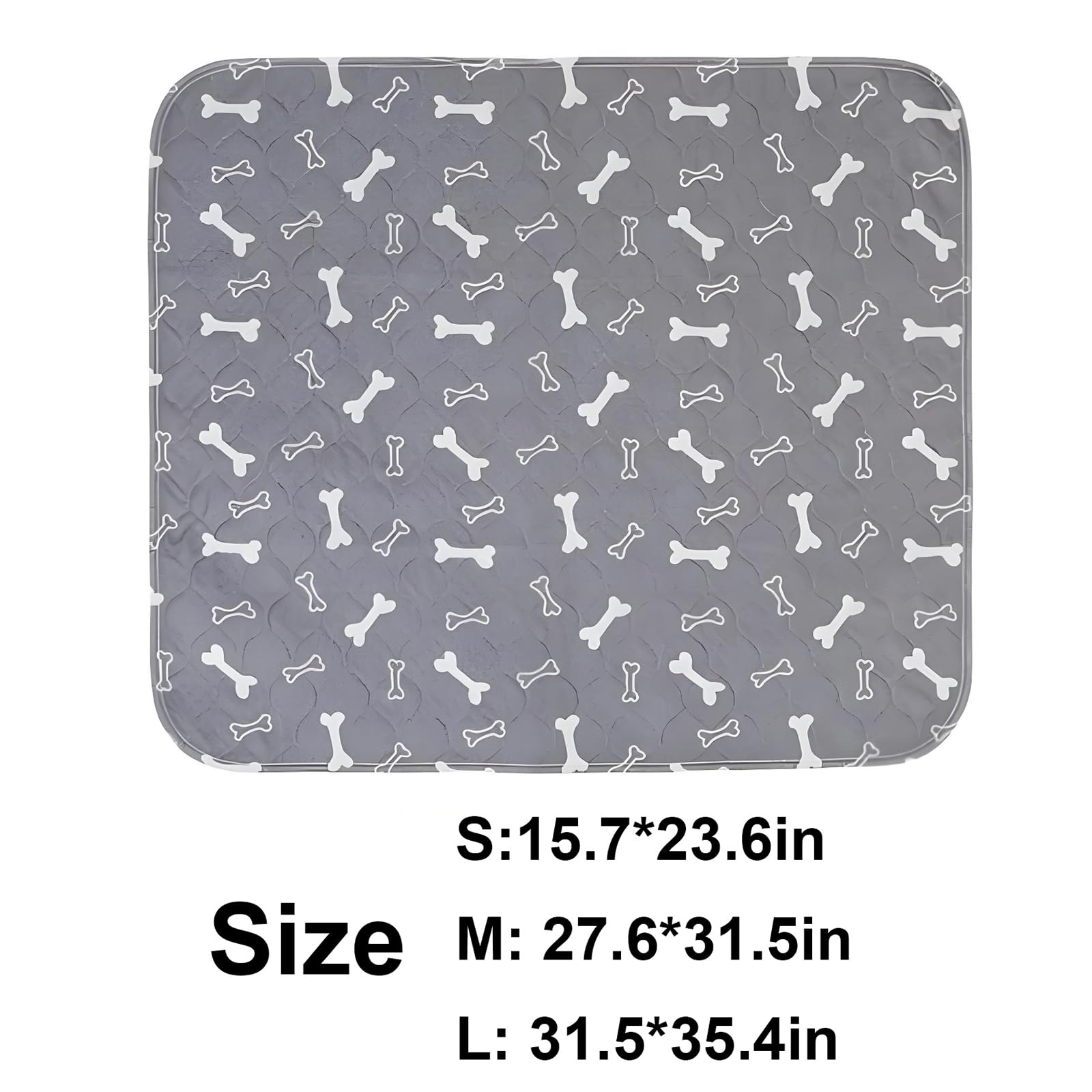 Huiteng XR gray puppy pad in home setup for cleanliness