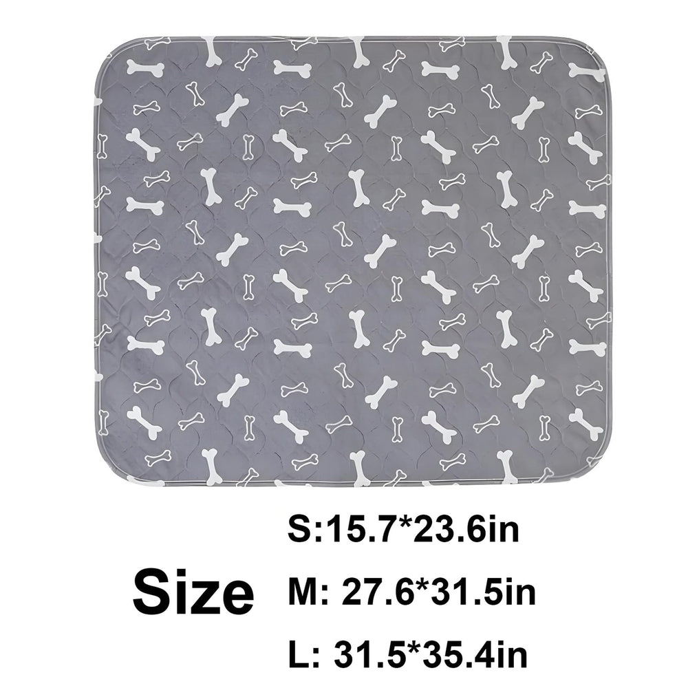 Huiteng XR gray puppy pad in home setup for cleanliness