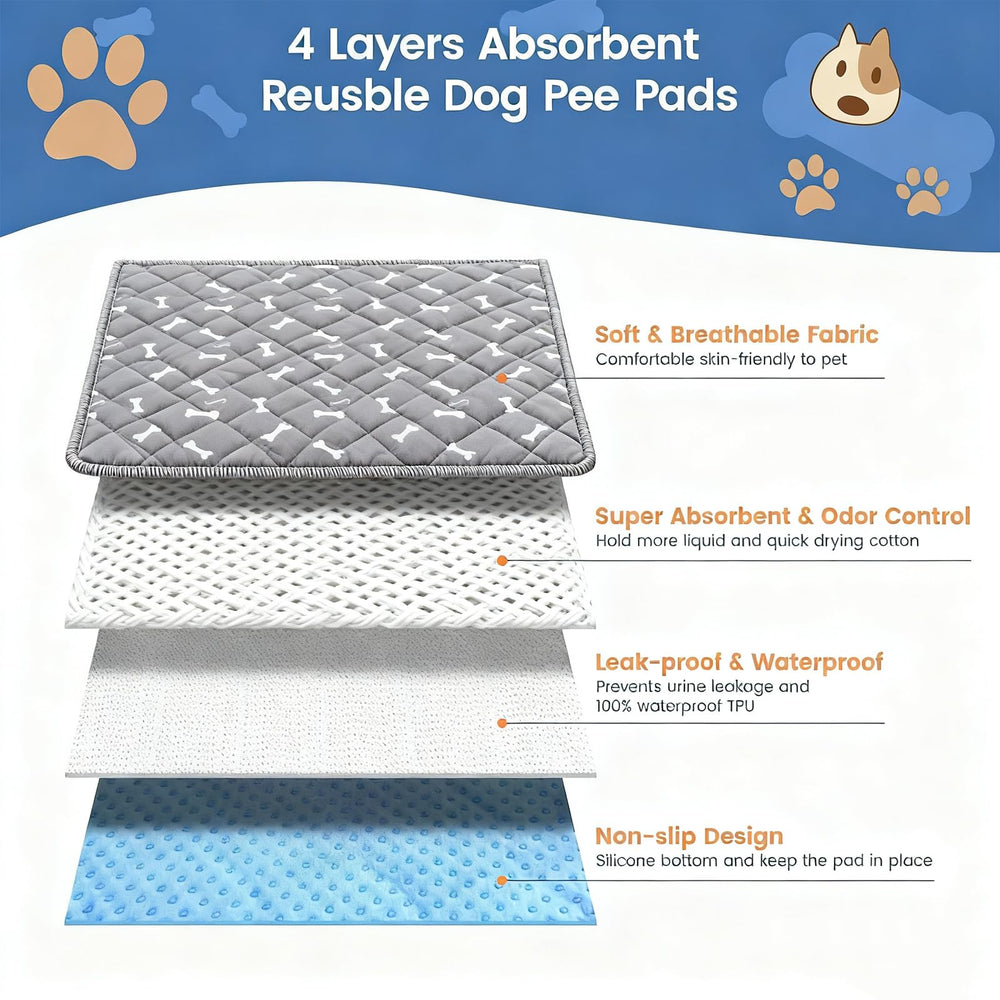 Huiteng XR all-breeds indoor training pad with secure grip