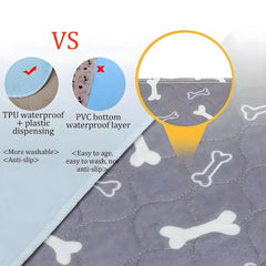 Huiteng XR machine-washable puppy pad ready for quick refresh