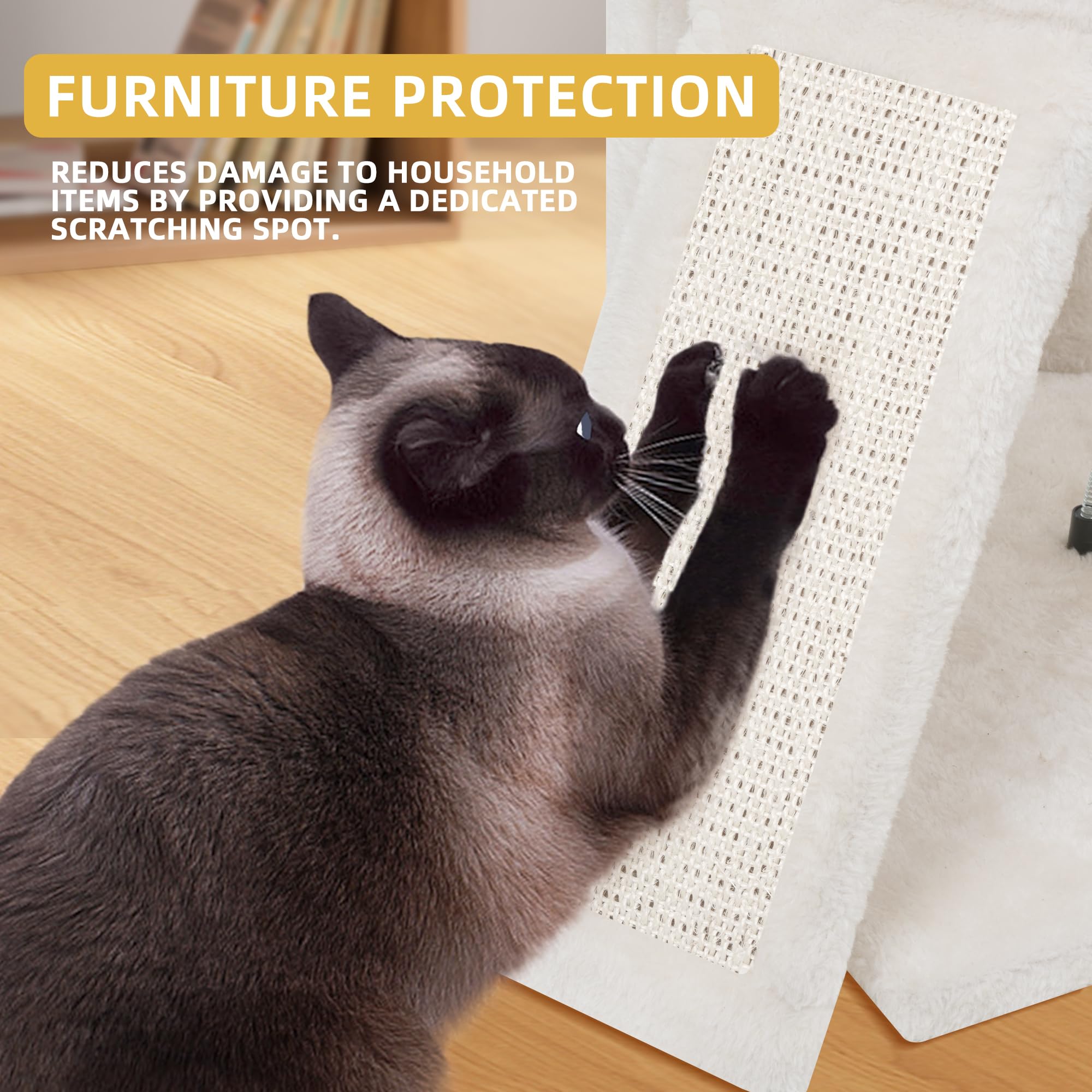 HUITREE tiered platforms offer elevated viewpoints and exercise for curious cats.