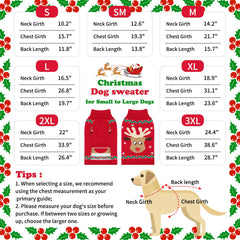 HUMLANJ Christmas dog turtleneck leash-hole-detail shows convenient leash access for quick dressing.