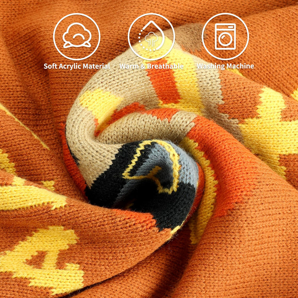 HUMLANJ cable knit fall style dog sweater for chilly days