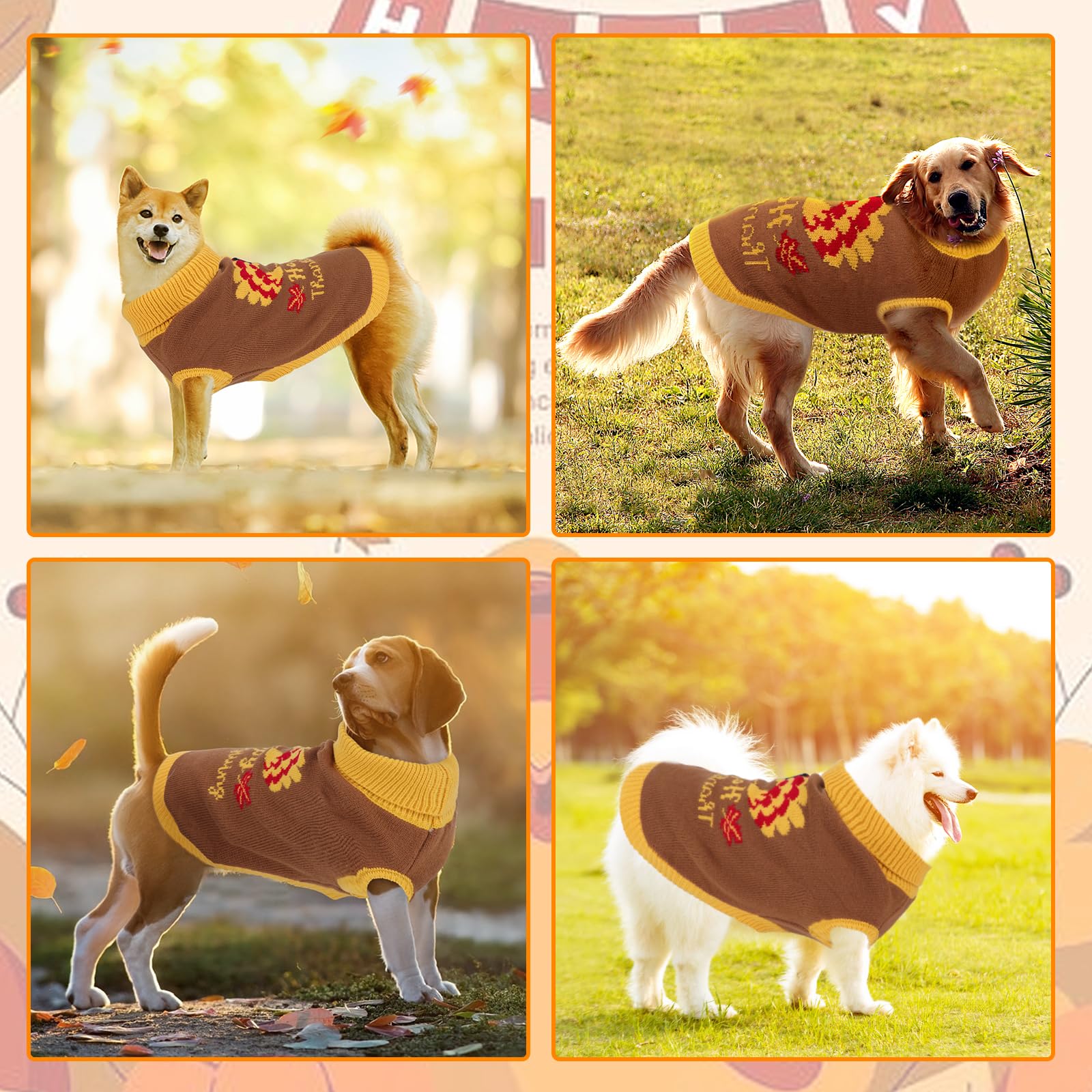 HUMLANJ warm knitwear suitable for autumn and winter outings.