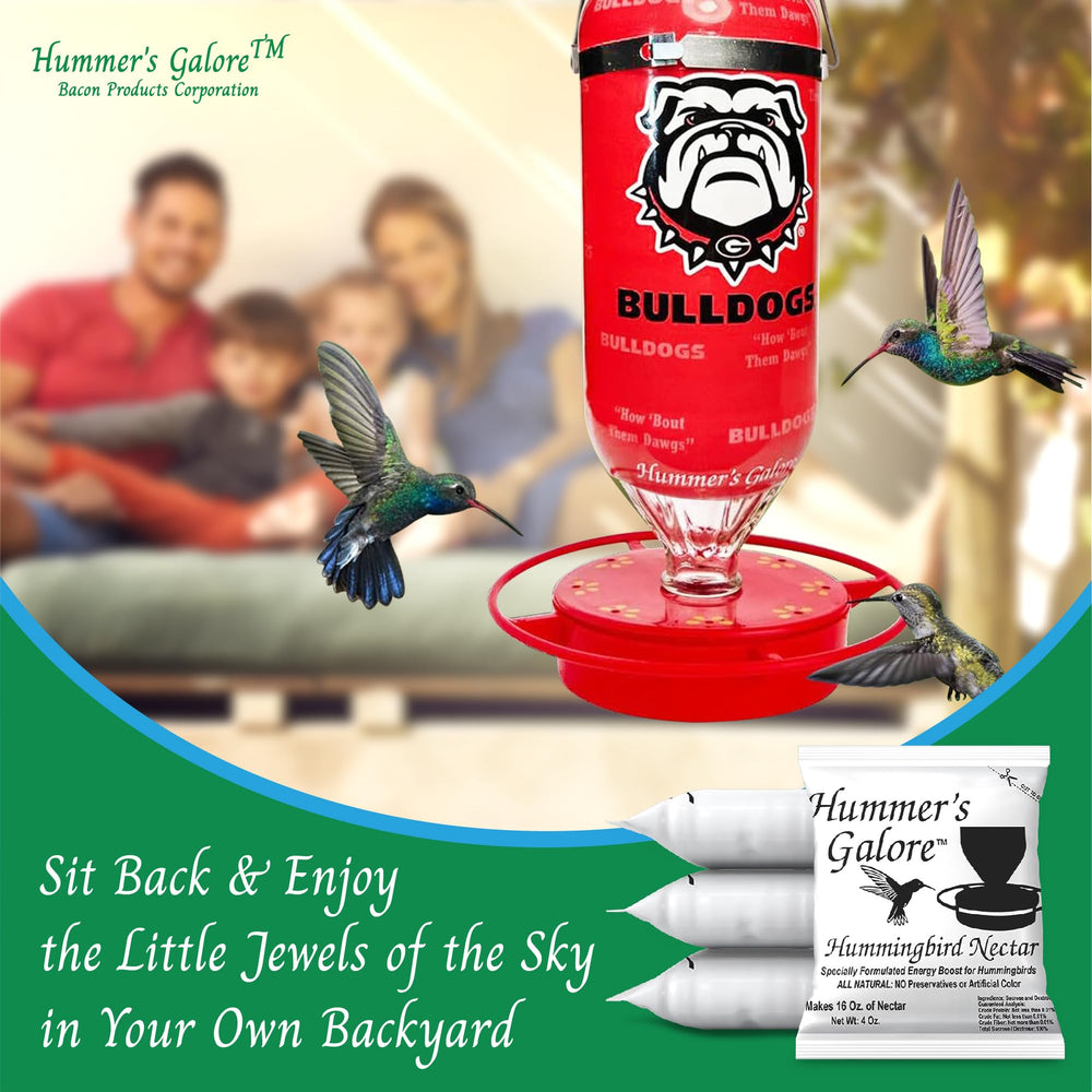 Hummers Galore triple-sealed freshness nectar preserves freshness