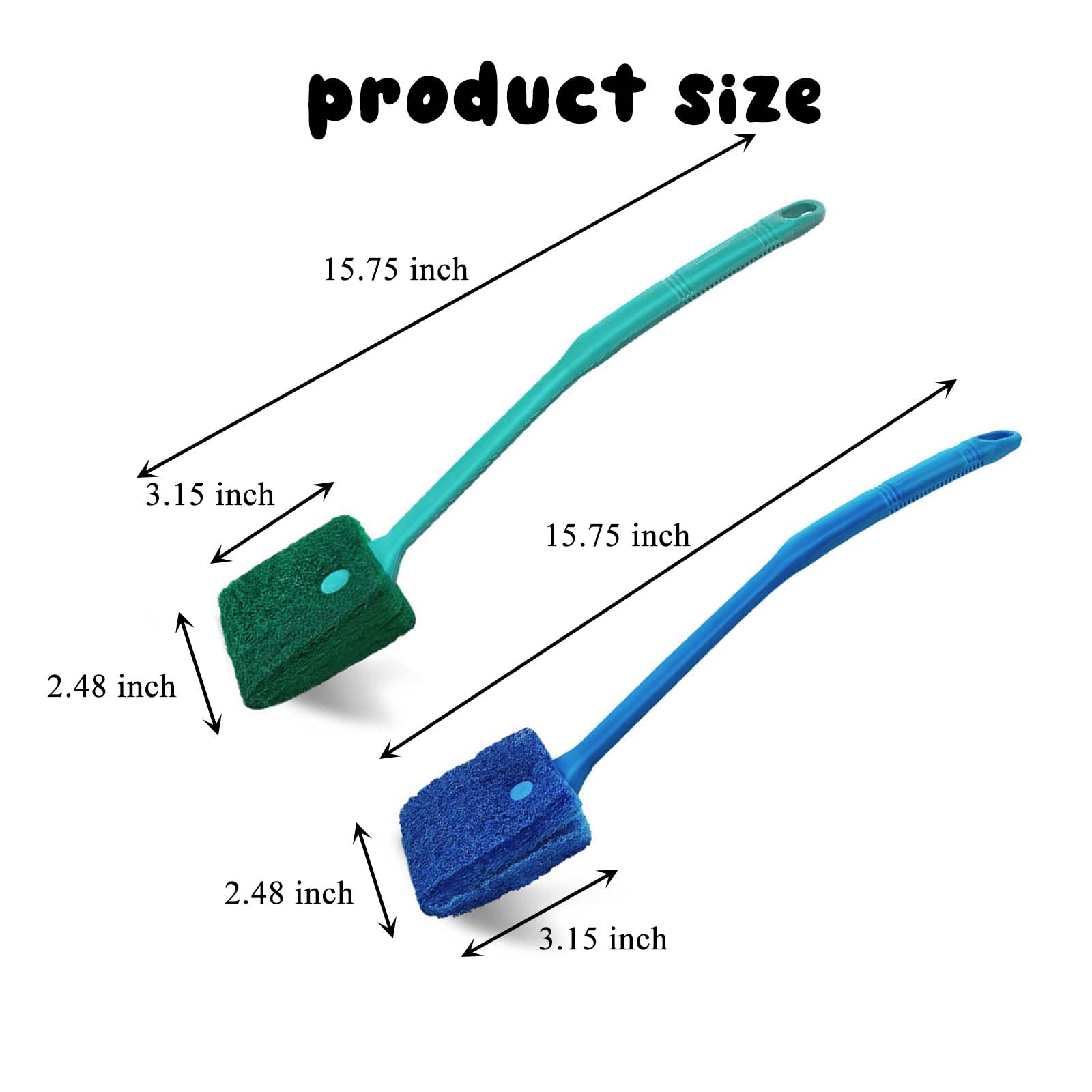 humyeam durable plastic handle provides reliable grip during cleaning sessions