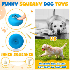 Hungdao compact size ball fits small mouths for safe, interactive training and fetch.