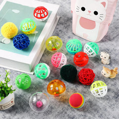 Hungdao lightweight cat balls roll easily for long chase sessions.