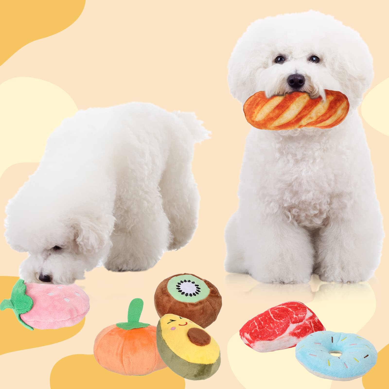 Hungdao plush dog toys for indoor outdoor play support engaging, low-noise fun.
