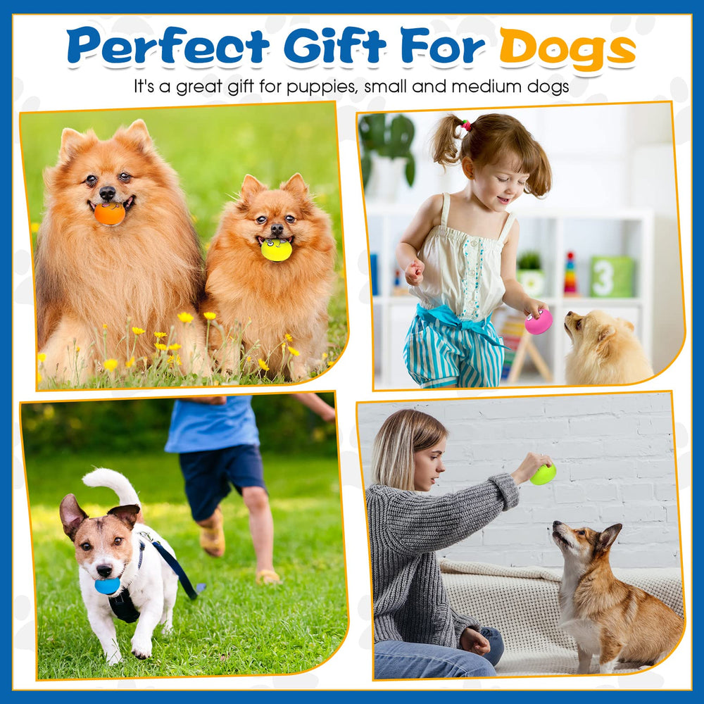 Hungdao squeaky dog ball colorful mix promotes engaging play.